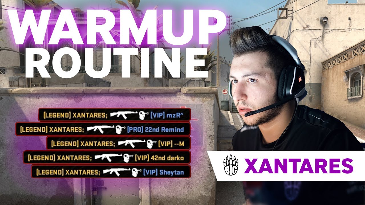 BIG XANTARES' Warmup Routine!