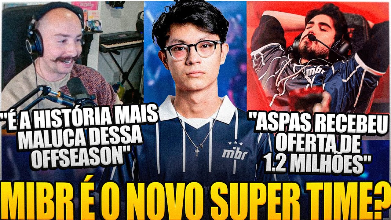 GRINGOS FICARAM EM CHOQUE COM O ZEKKEN NO MIBR! COMENTARAM TUDO SOBRE A DUPLA ASPAS e ZEKKEN