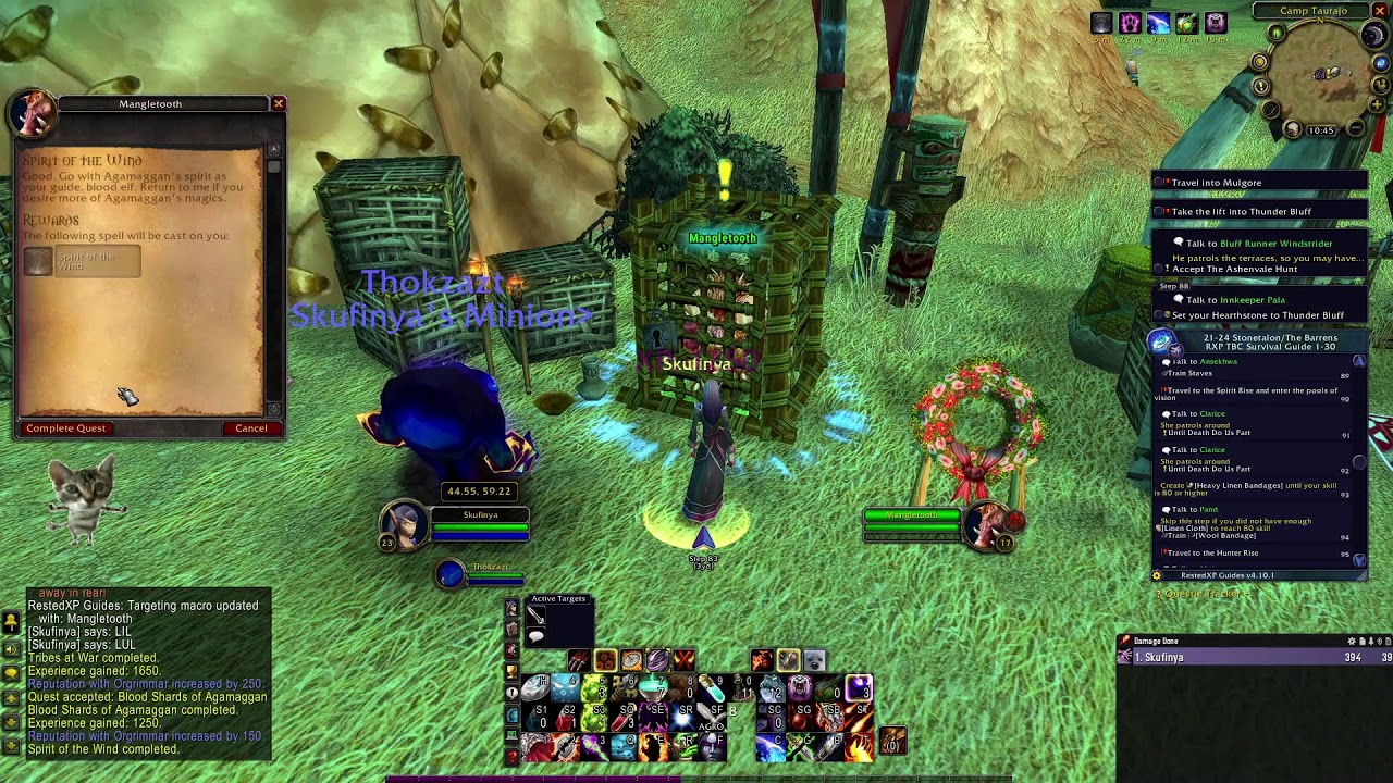 WOW TBC LVLING WARLOCK/ВОВ ТБК ПРОКАЧКА ЛОКА