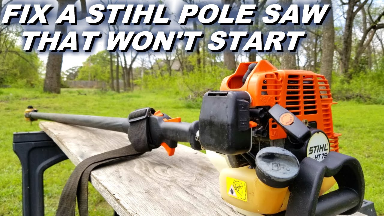 Заставить работать высоторез Stihl после долгого сидения