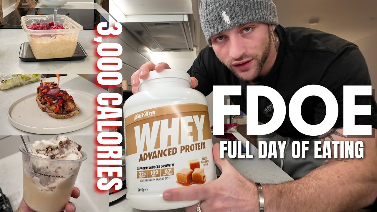 FULL DAY OF EATING 3,000 CALORIES // MY MORNING ROUTINE...