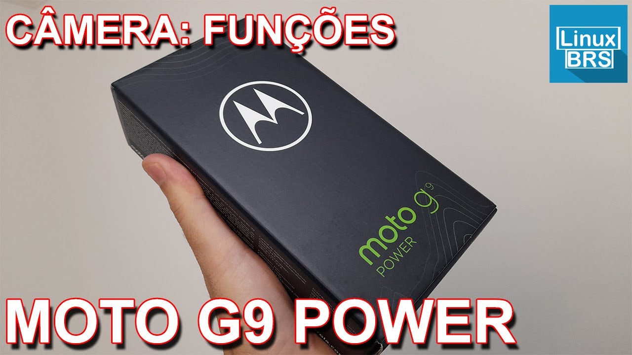 MOTOROLA MOTO G9 POWER - CÂMERA:FUNÇÕES