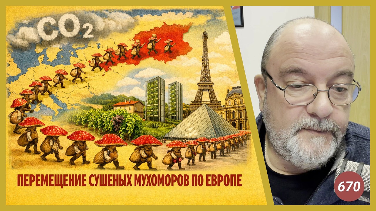 Перемещение сушеных мухоморов по Европе | Radio Narva | 670