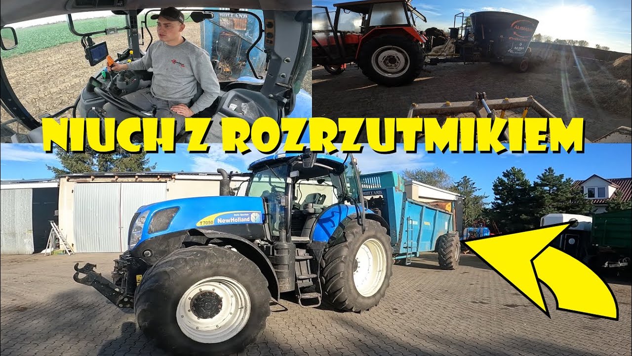 CZY JESTEM ZADOWOLONY Z ZAKUPU NIUCHA?🤔NEW HOLLAND T7050 & ROLLAND💙Agro Dniówk(i) #367