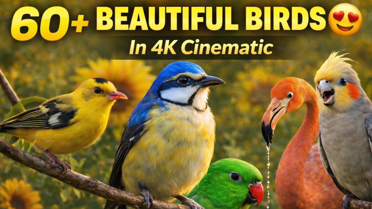 Beautiful Birds in the World | Ultimate Bird Collection 🐦#birdspecies #birdlovers 