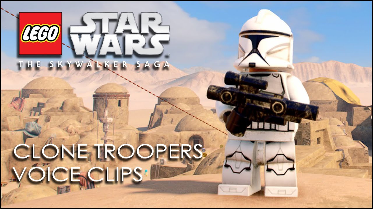 LEGO Star Wars: The Skywalker Saga | Clone Troopers Voice Clips
