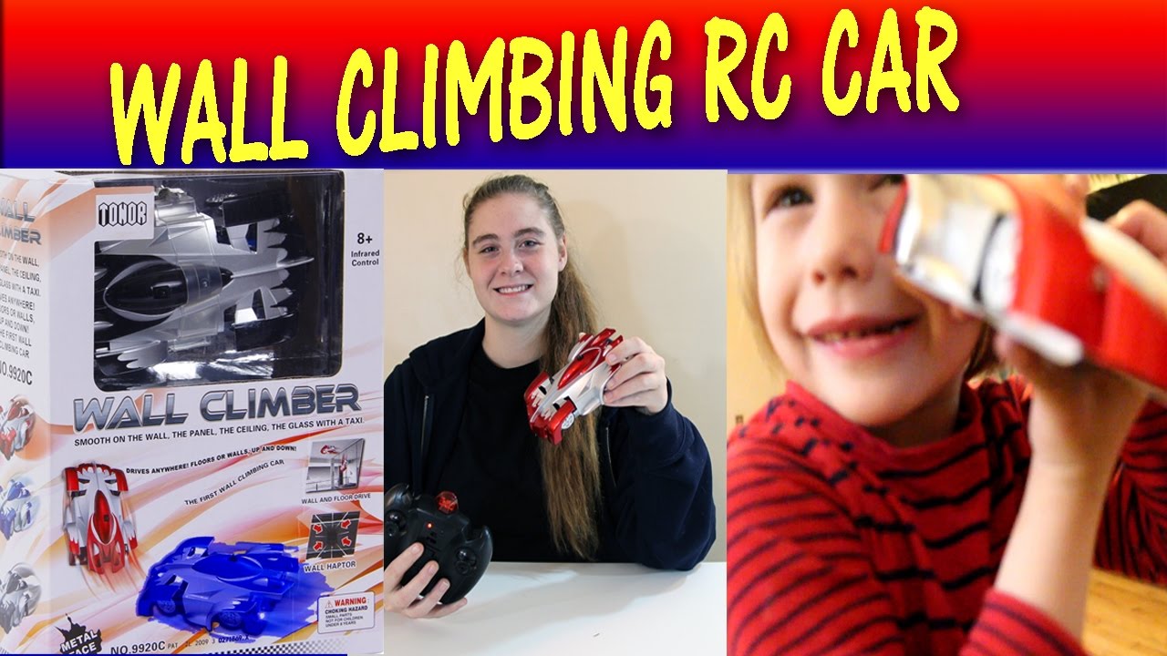 WALL CLIMBER RC CAR - TONOR 🚗Remote Control Racing Vehicle 👈