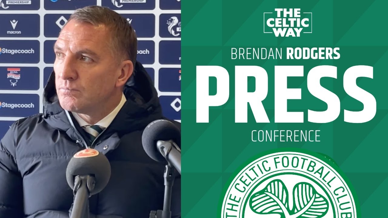 'You keep going to the end!' - Rodgers hails his team's spirit after Celtic's late win in Dingwall