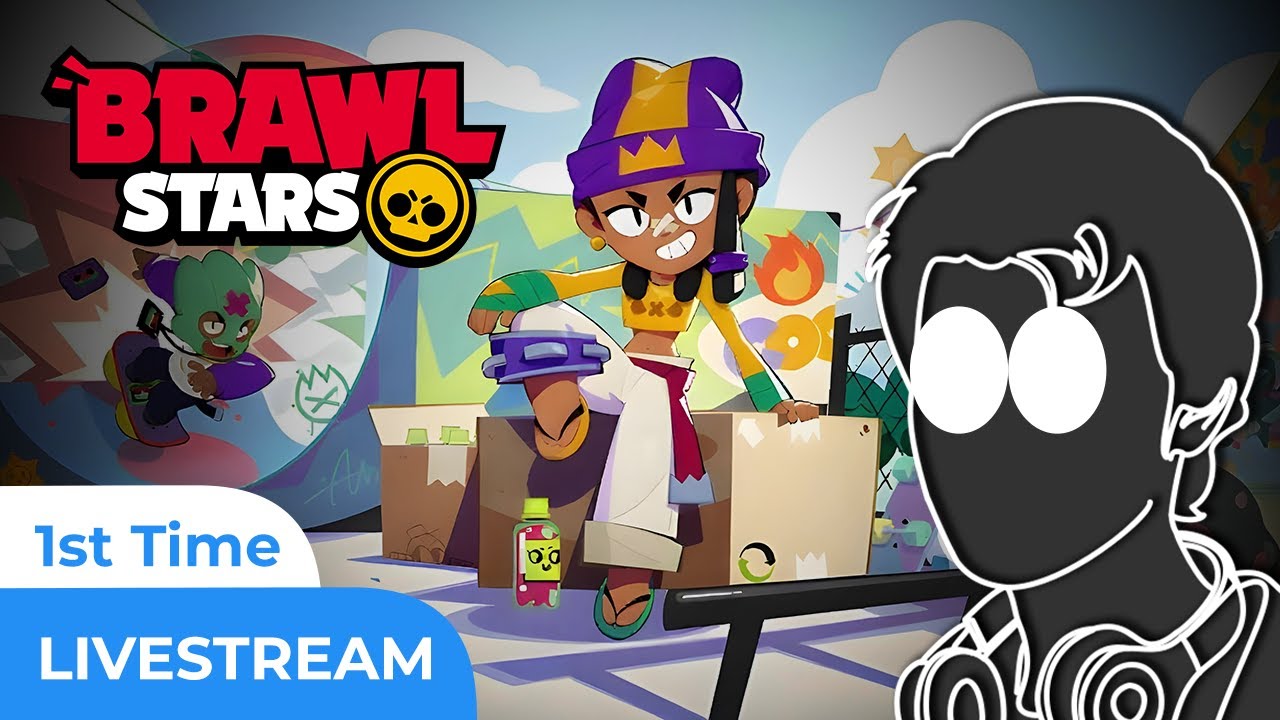 Brawl Stars 1st Live Stream | Chilling, free talk, trying Mina and ranked