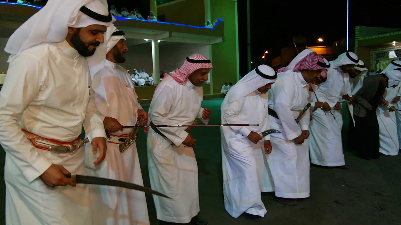 لعب شهري في قبيله بني ثابت ( السرو)