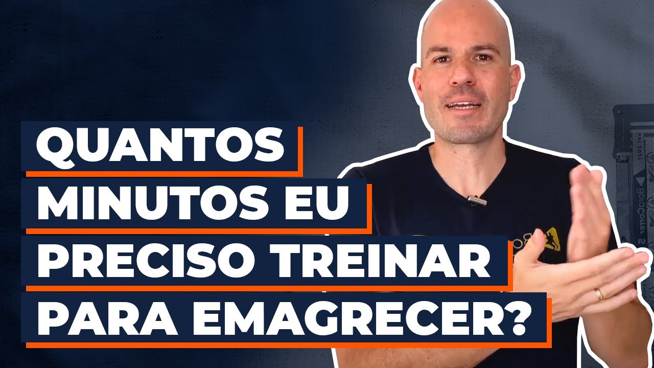 Quantos minutos eu preciso treinar para emagrecer? | Bora Correr | Rodrigo Bicudo