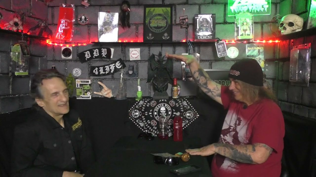 Exodus Drummer Tom Hunting In Studio Part #1 on Zetro's Toxic Vault 2022