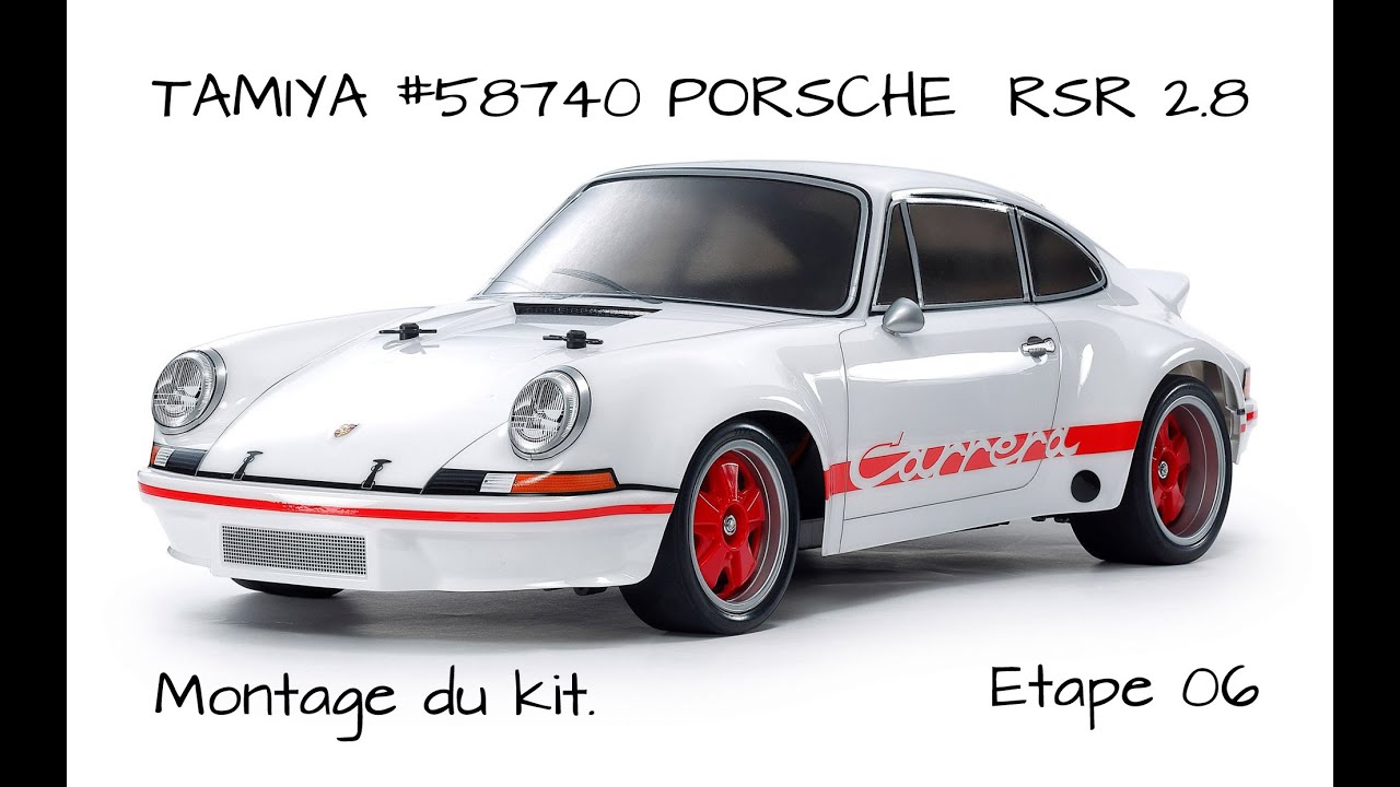 TAMIYA PORSCHE RSR 2.8 Montage kit 06