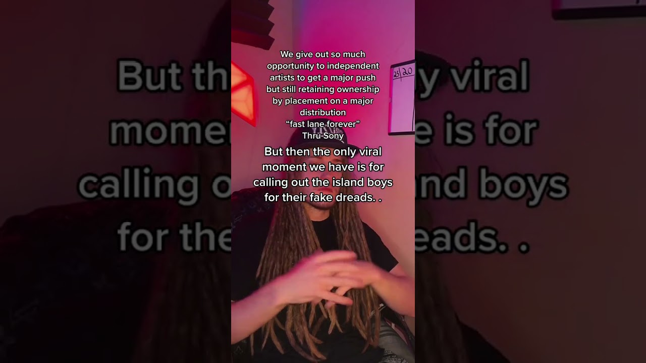 Real Major distribution no fake dreads #dreadlocks #majordistribution #sony #6ixtribe #fyp #lostval