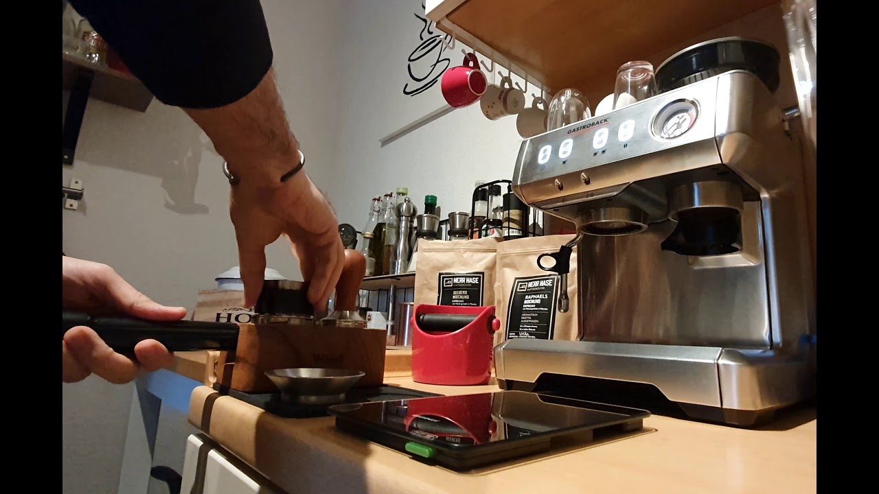 17g in 40g out Gastroback 42619 Design Espresso Advanced Barista