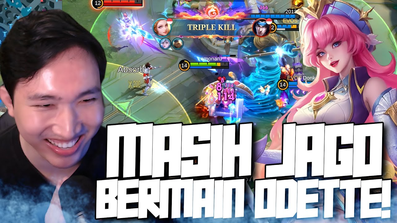 TERNYATA ODETTE MASIH JADI HERO GAMPANG DI HIGH RANK !! - Mobile Legends #MLBBIDCreator