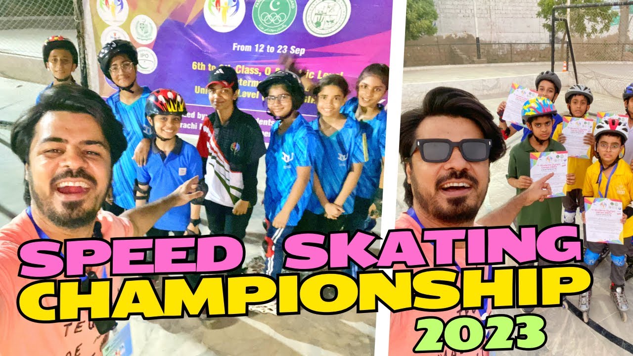 Speed Skating Championship 2023 🛼| KMC SPORTS COMPLEX | Zaibi Vlogs