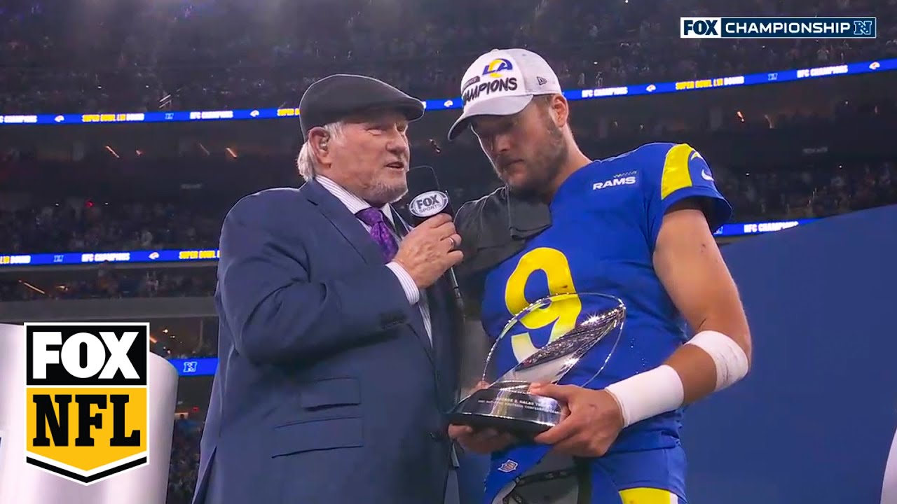 Matthew Stafford, Sean McVay & others at Rams' NFC Championship trophy celebration | NFL on FOX