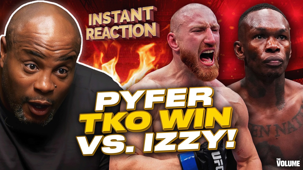 Daniel Cormier REACTS to Joe Pyfer TKO vs. Israel Adesanya, Alexa Grasso INSANE KO vs. Maycee Barber