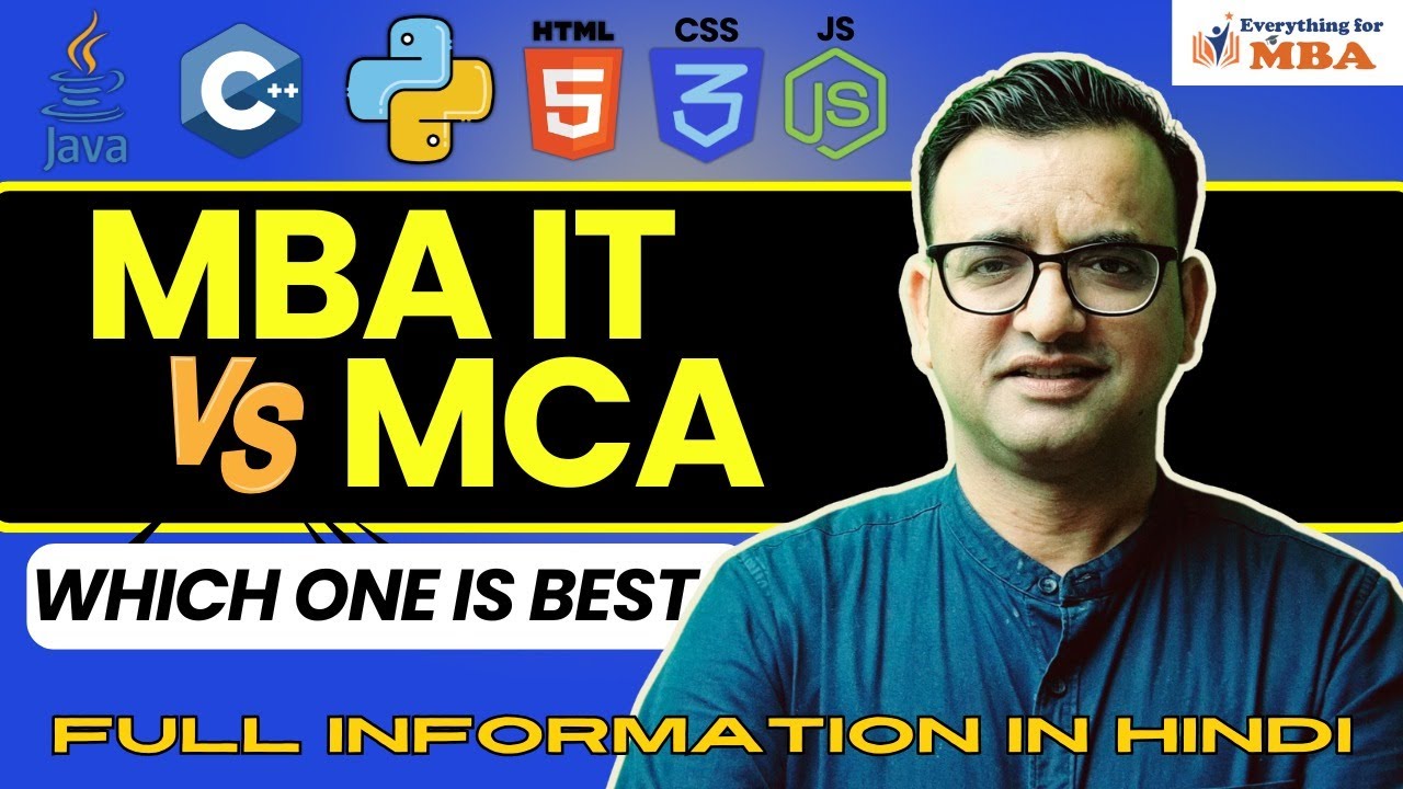 MBA vs MCA: Which One is RIGHT for YOU? | JOBS | SALARY | EXAMS | TOP COLLEGES