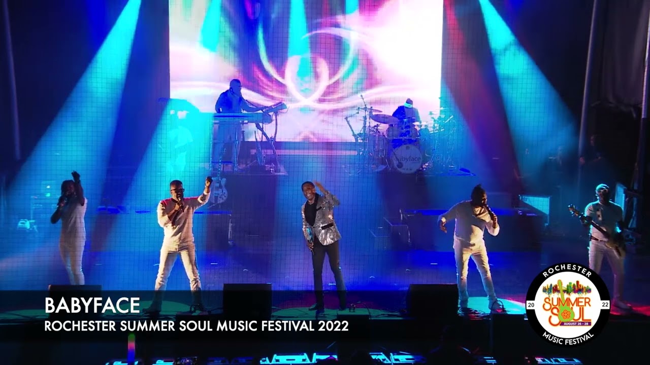 Babyface (I Give Good Love) Rochester Summer Soul Music Festival 2022 #RocSumSoulFest #Babyface