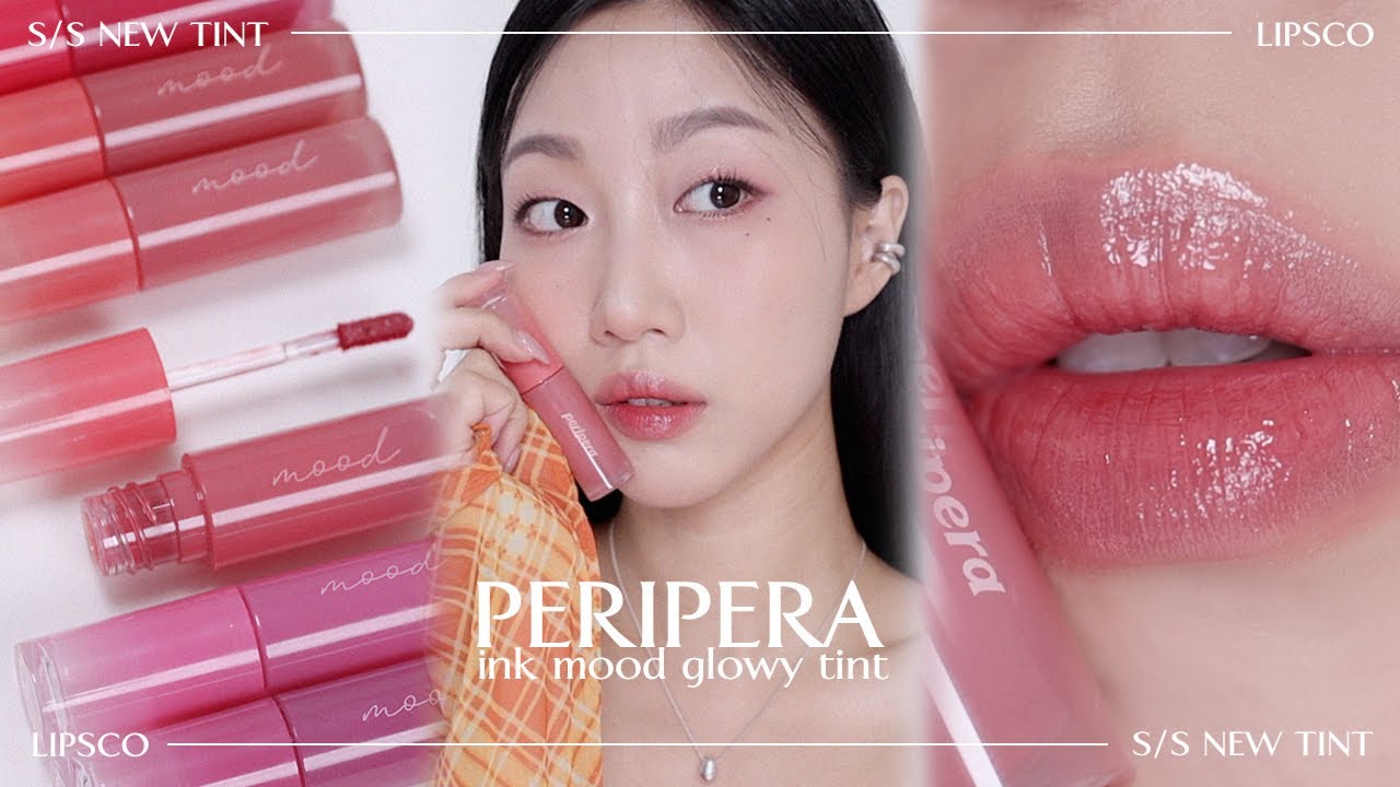맑고 영롱해🥺✨ NEW 페리페라 잉크 무드 글로이 틴트 립스코 | 민스코 Minsco