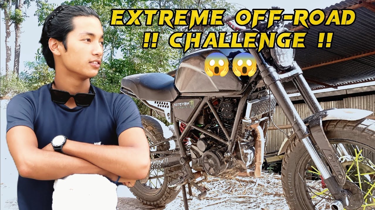 Riding Extreme Off-Road in Motorhead Scrambler 250 🤟🤘