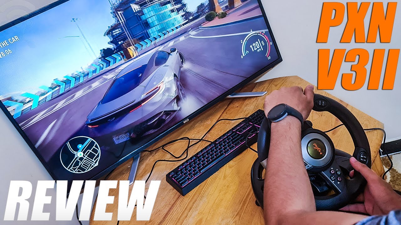 PXN V3II PC Racing Wheel Review and Setup - Need for Speed Payback