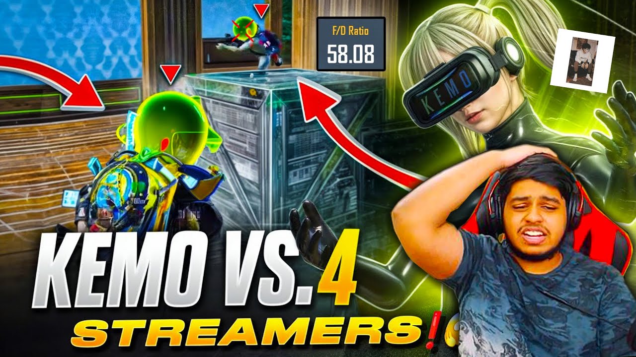 WORLD's FASTEST M416 + 6X SPRAY EVEN YOUTUBERS REPORT HIM?? KEMO BEST Moments in PUBG Mobile