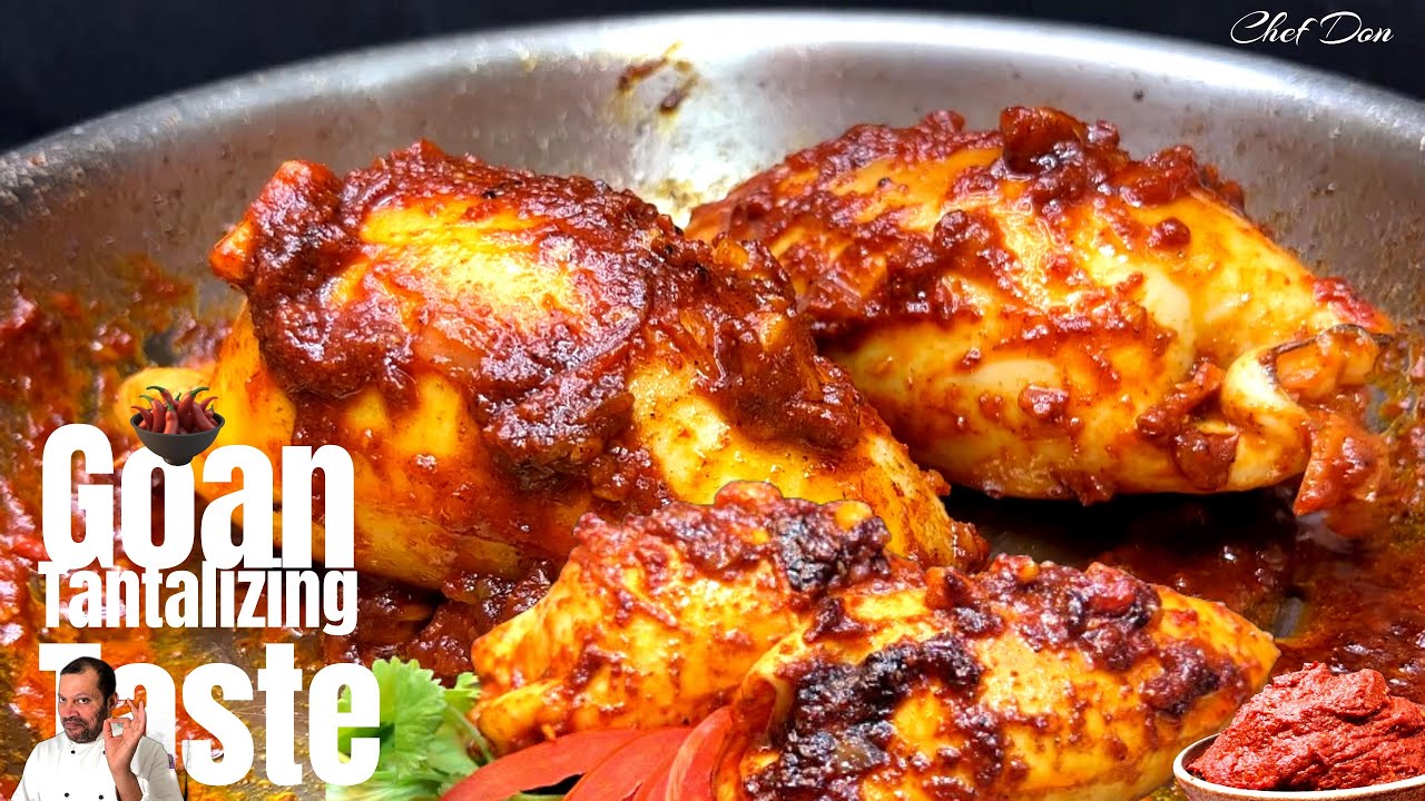 Goan Stuffed Squid with Spicy Recheado Masala | Viral Recipe by Chef Don