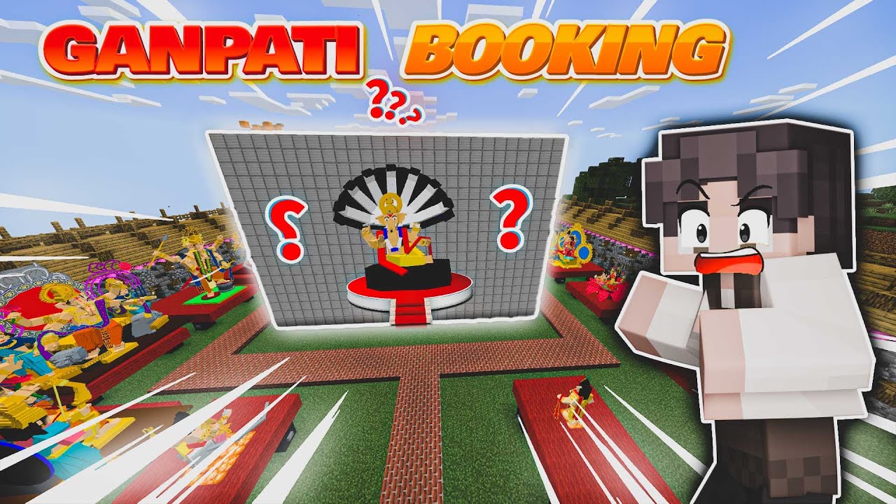 I am going ganpati workshop in minecraft | dgkofficial #minecraft #ganpati #minecraftpe #dgkofficial
