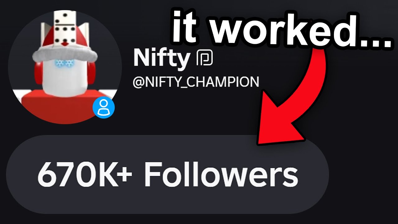 I Spent ROBUX to BUY Followers in Roblox.. and it ACTUALLY WORKED