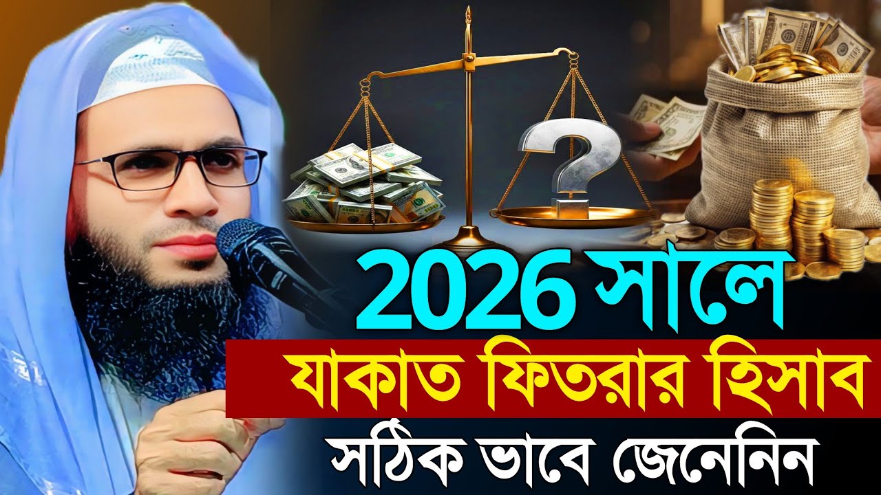 Abdullah zubair waz | ২০২৬ সালের যাকাত ফিতরার হিসাব | আব্দুল্লাহ জুবায়ের ওয়াজ | ramzan roza 
