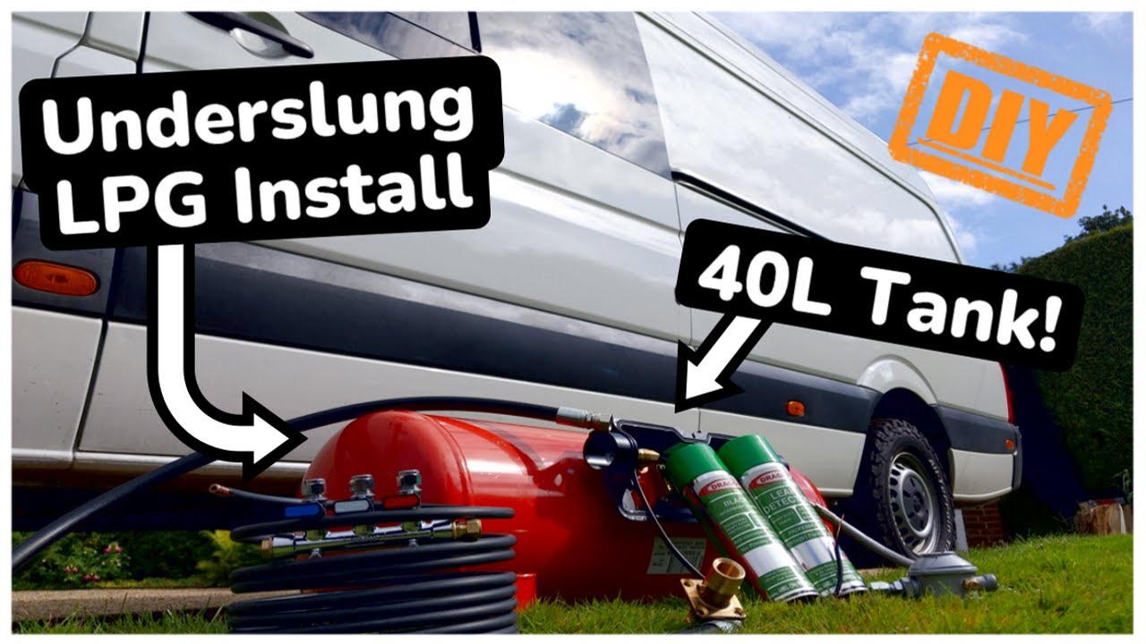 Installing Underslung LPG Gas Tank | High Pressure Side - Part 1 | Crafter Van Build | 31 |