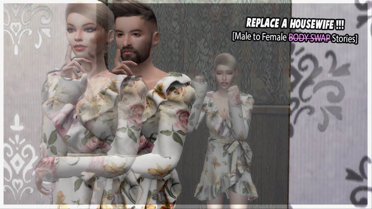 Boy Become a Housewife | A Body Swap Stories | Sims 4