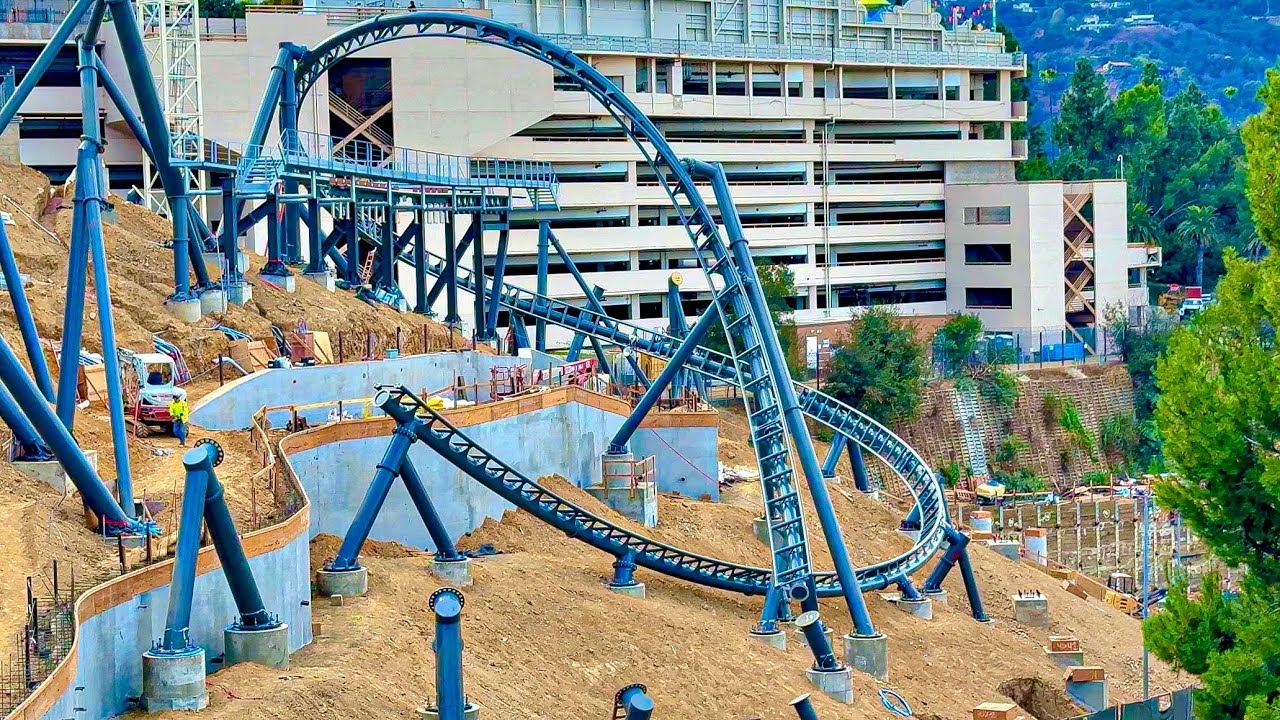Huge Inversion Complete on Fast and Furious Hollywood Drift!