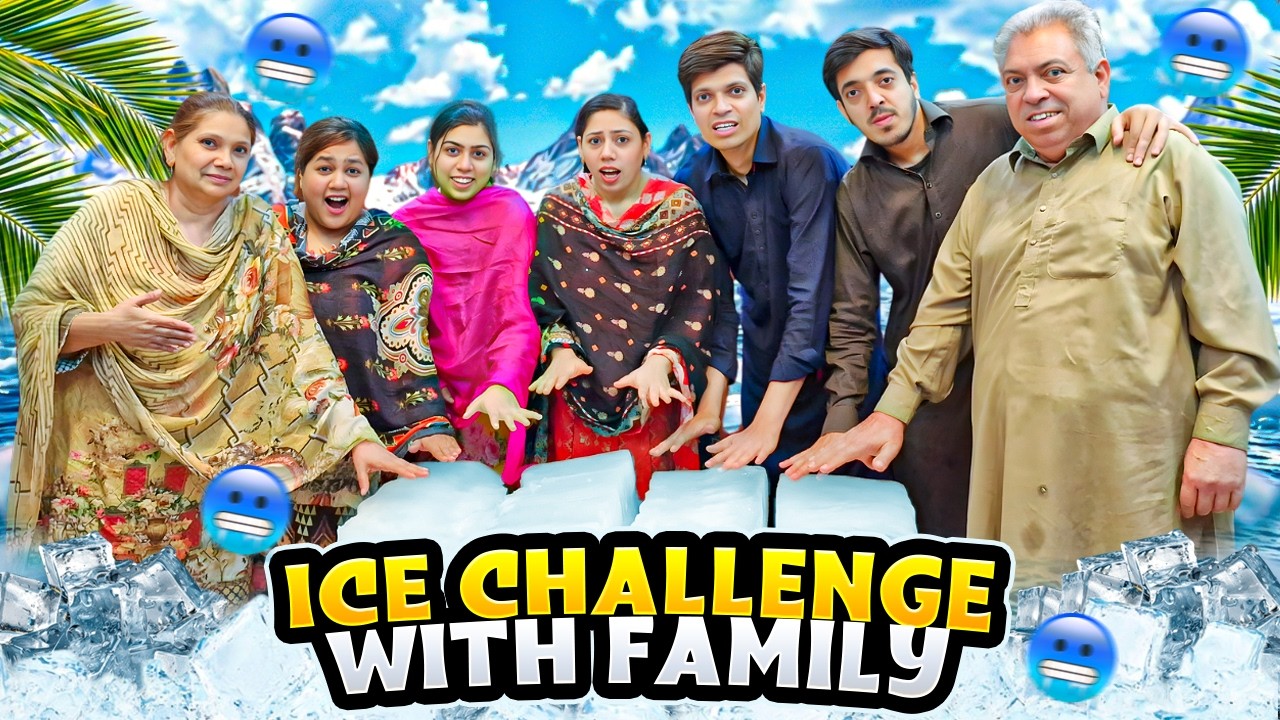 Family Ne Kia Ice Ka Challenge | Baraf Per Hath Jum Gaye | Last Tak Kis Ka Tough Muqabla Raha