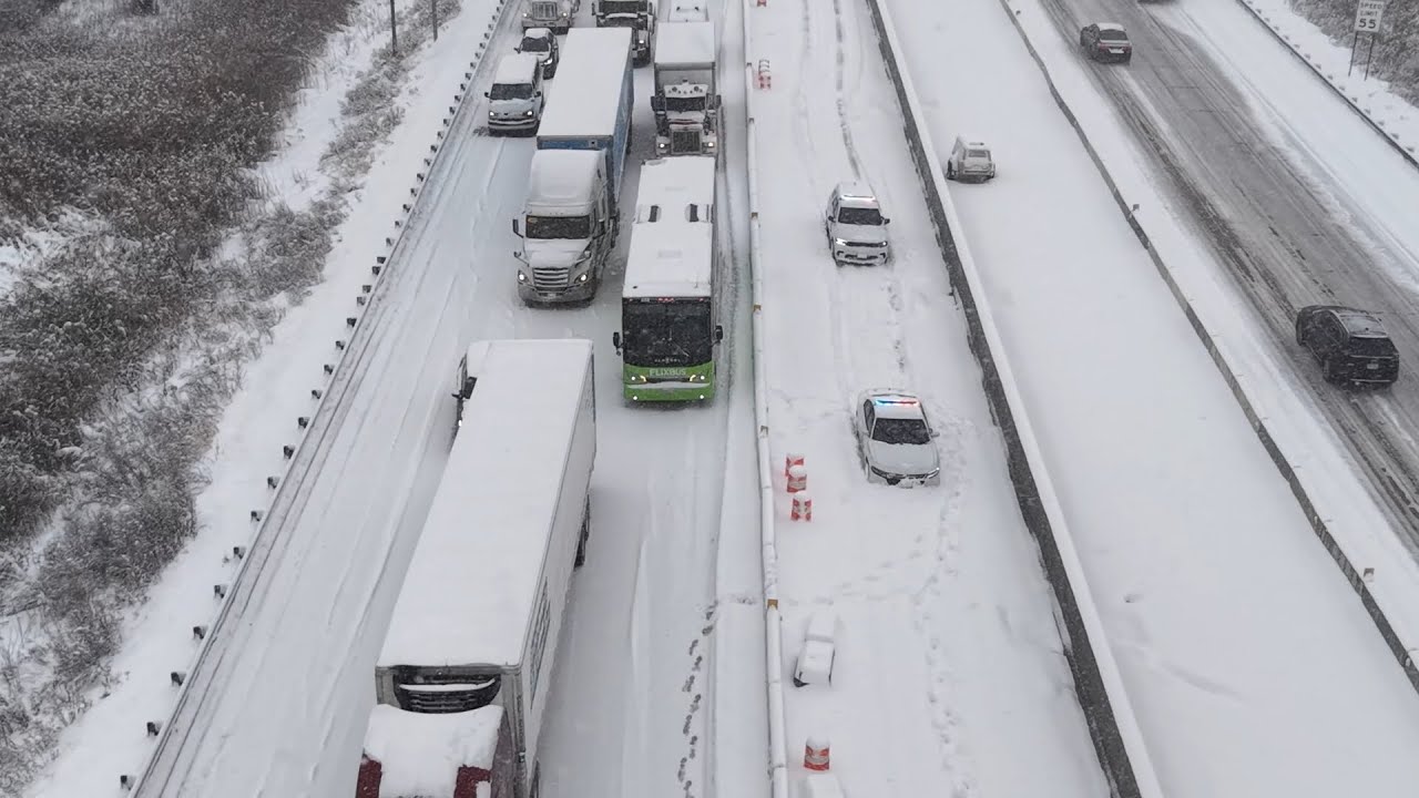 WINTER STORM CHAOS - Winter and Fall Collide Over the Midwest! - 11/10/25