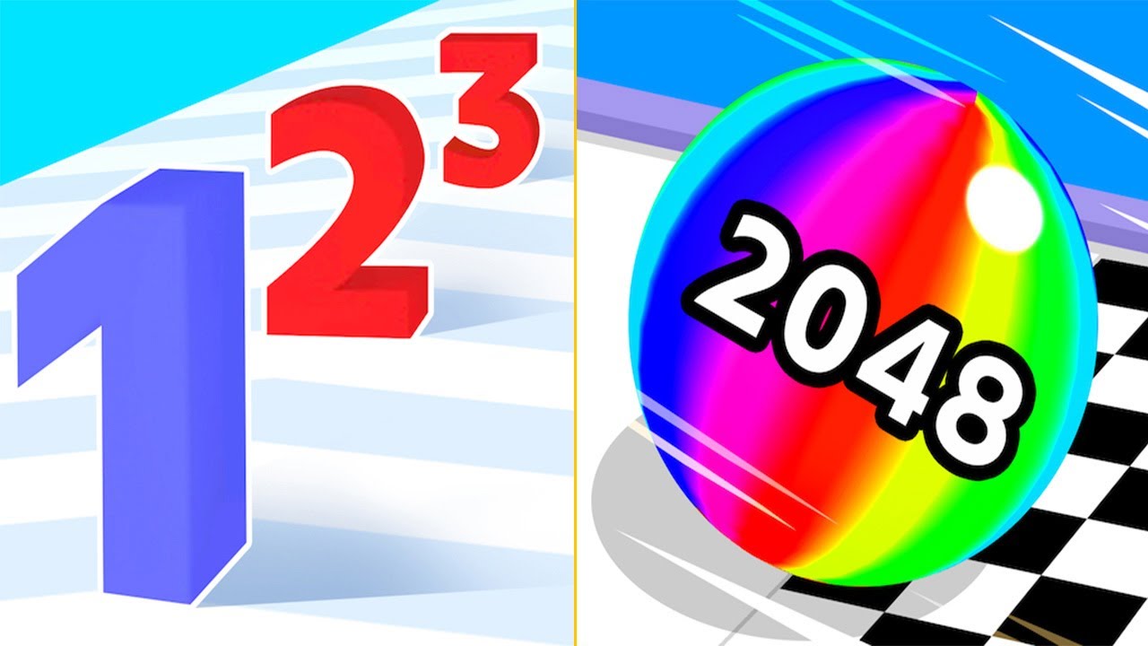 Number Master VS Ball Run 2048 - All Levels Gameplay Android iOS Ep 2
