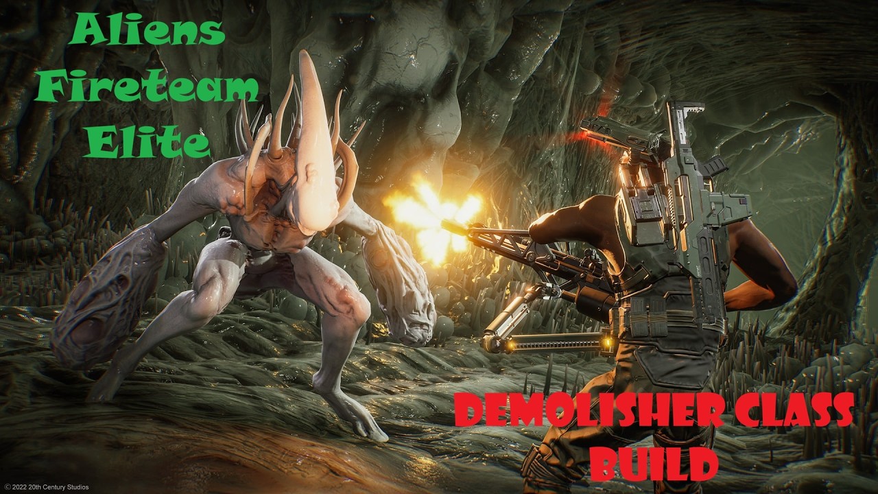 Aliens Fireteam Elite: Demolisher Class Build