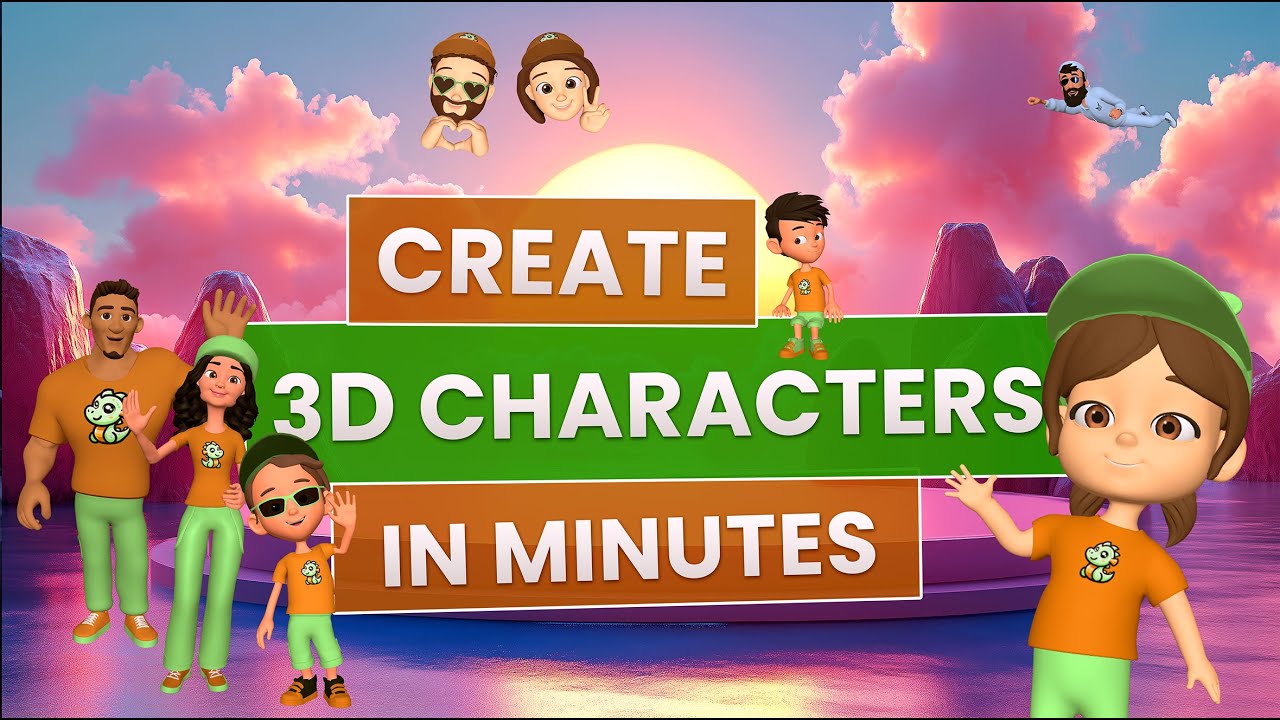 How to Create Branded 3D Characters in CreateStudio