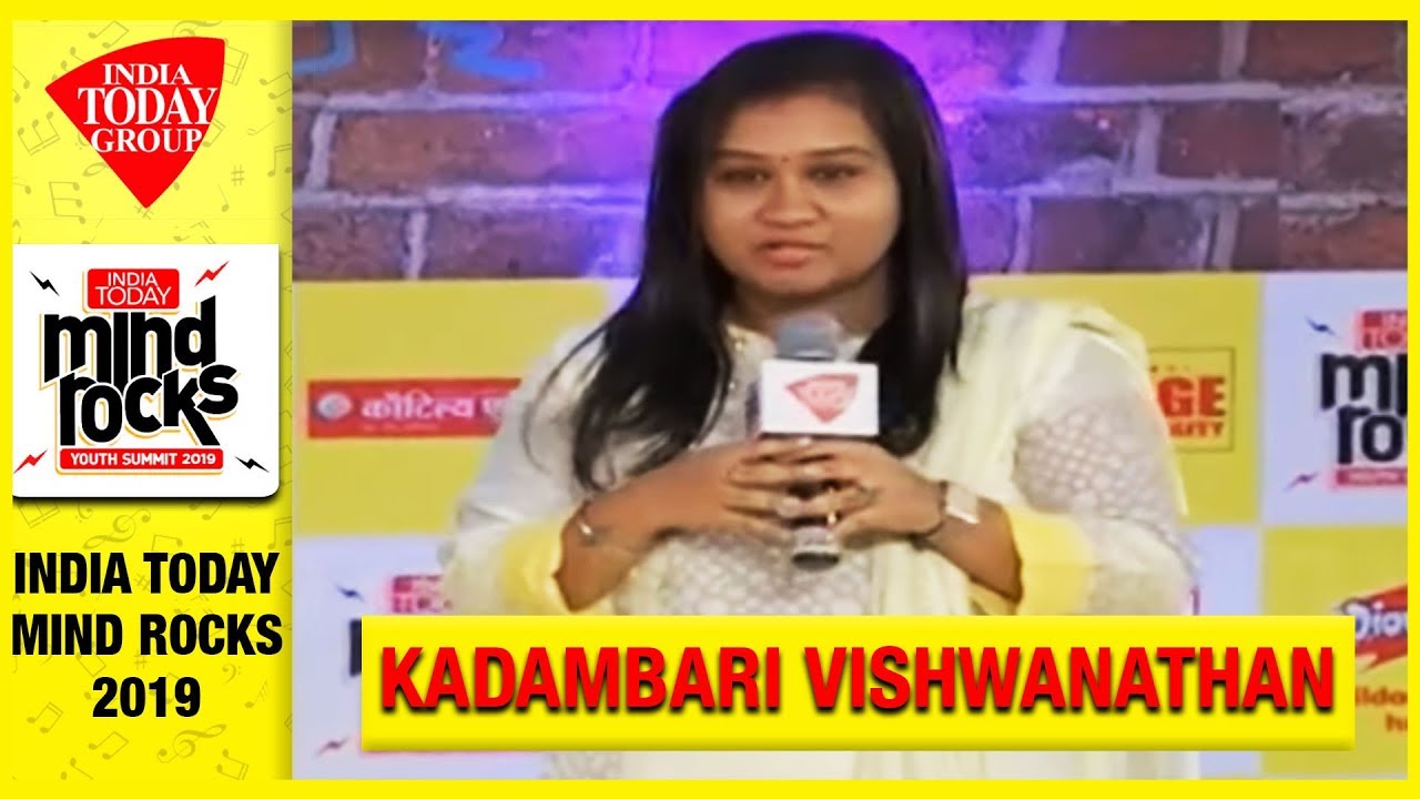 Opening Remarks Of India Today Mind Rocks 2019 By Kadambari Vishwanathan