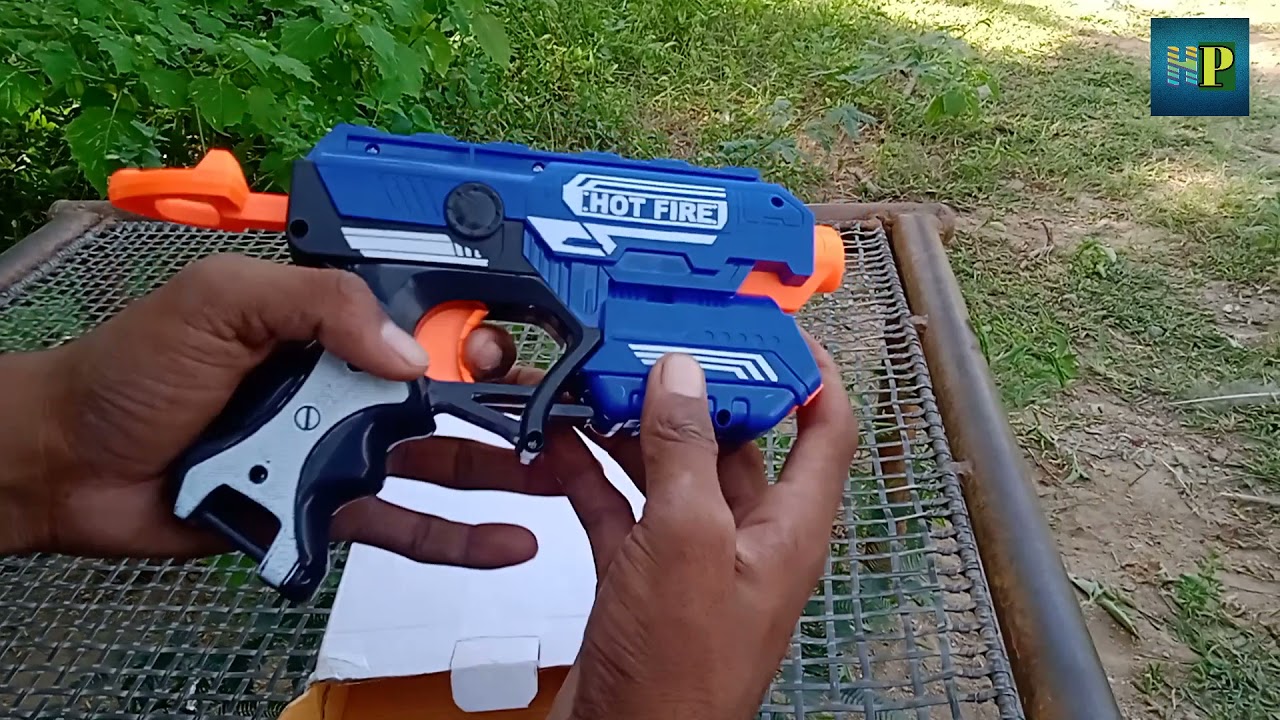 Hot fire Toy Gun unboxing  || Toy video || Gun kese salate he || Nurf gun || Part -1- Many toys