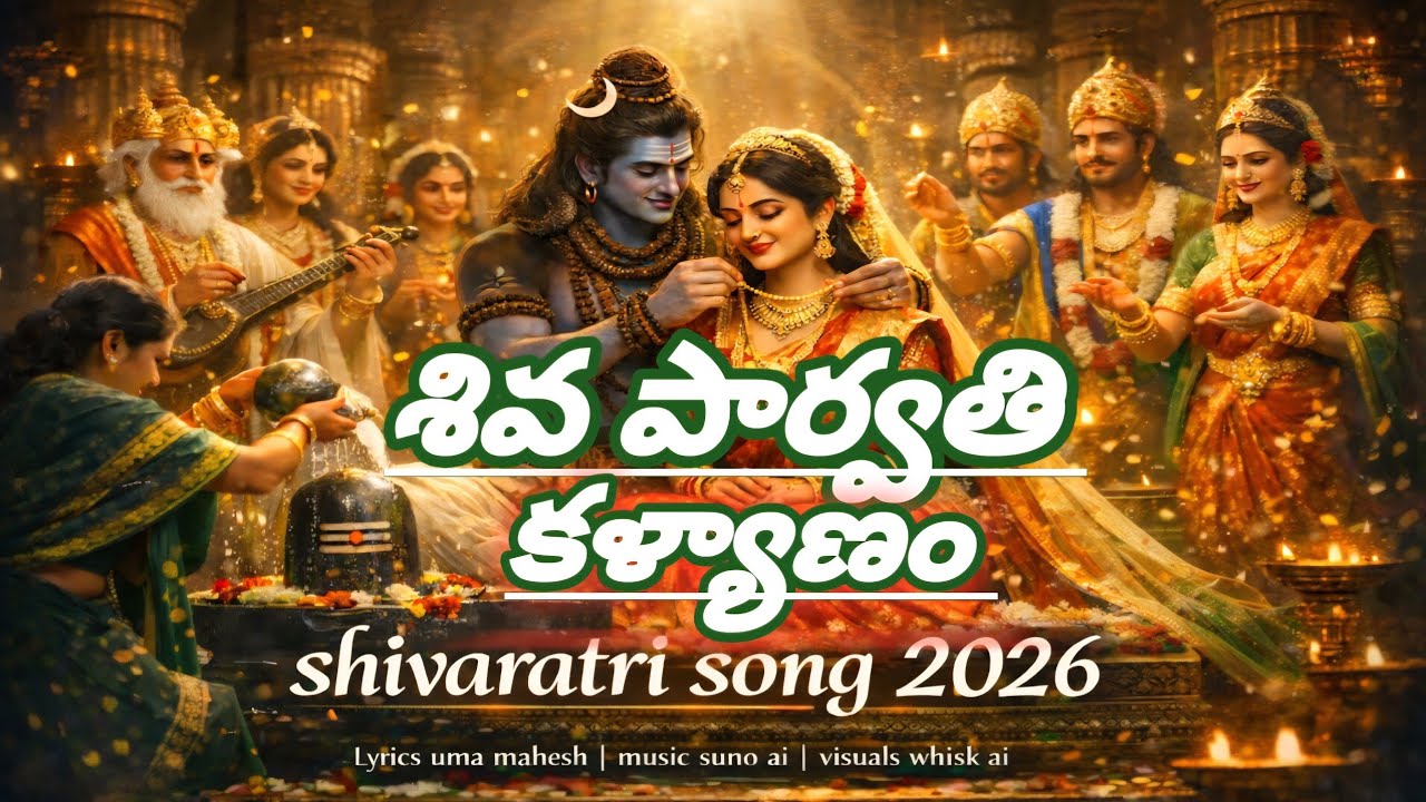 శివ పార్వతి కళ్యాణం | మహా శివరాత్రి స్పెషల్ పాట 2026 | shivaratri song 2026