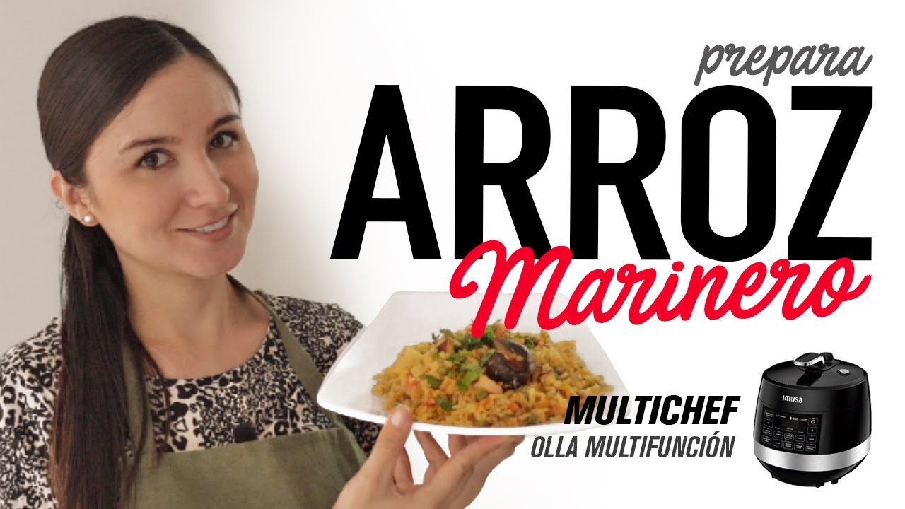 Cómo hacer UN DELICIOSO ARROZ MARINERO para los Viernes de #CUARESMA | Recetas OLLA MULTIFUNCIÓN