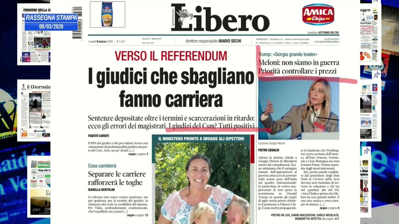 RASSEGNA NAZIONALE 09/03/26