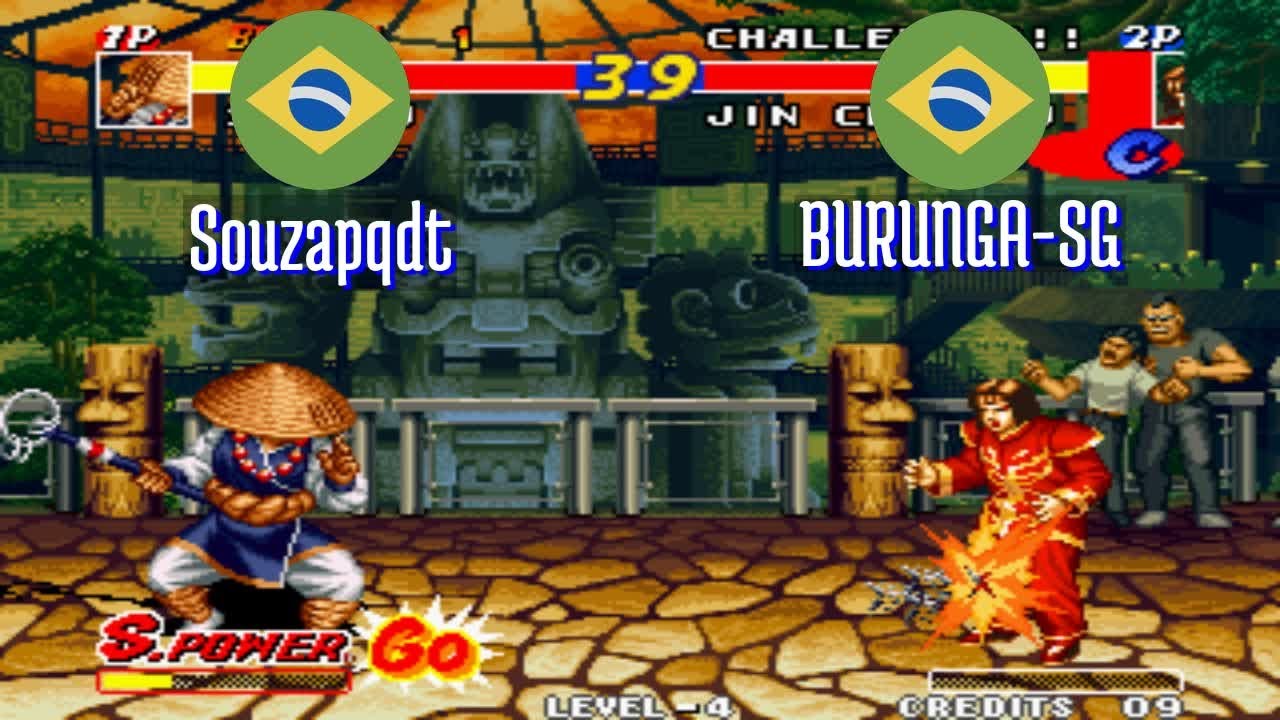 FT10 @rbff1: Souzapqdt (BR) vs BURUNGA-SG (BR) [Real Bout Fatal Fury rbff Fightcade] Jan 29