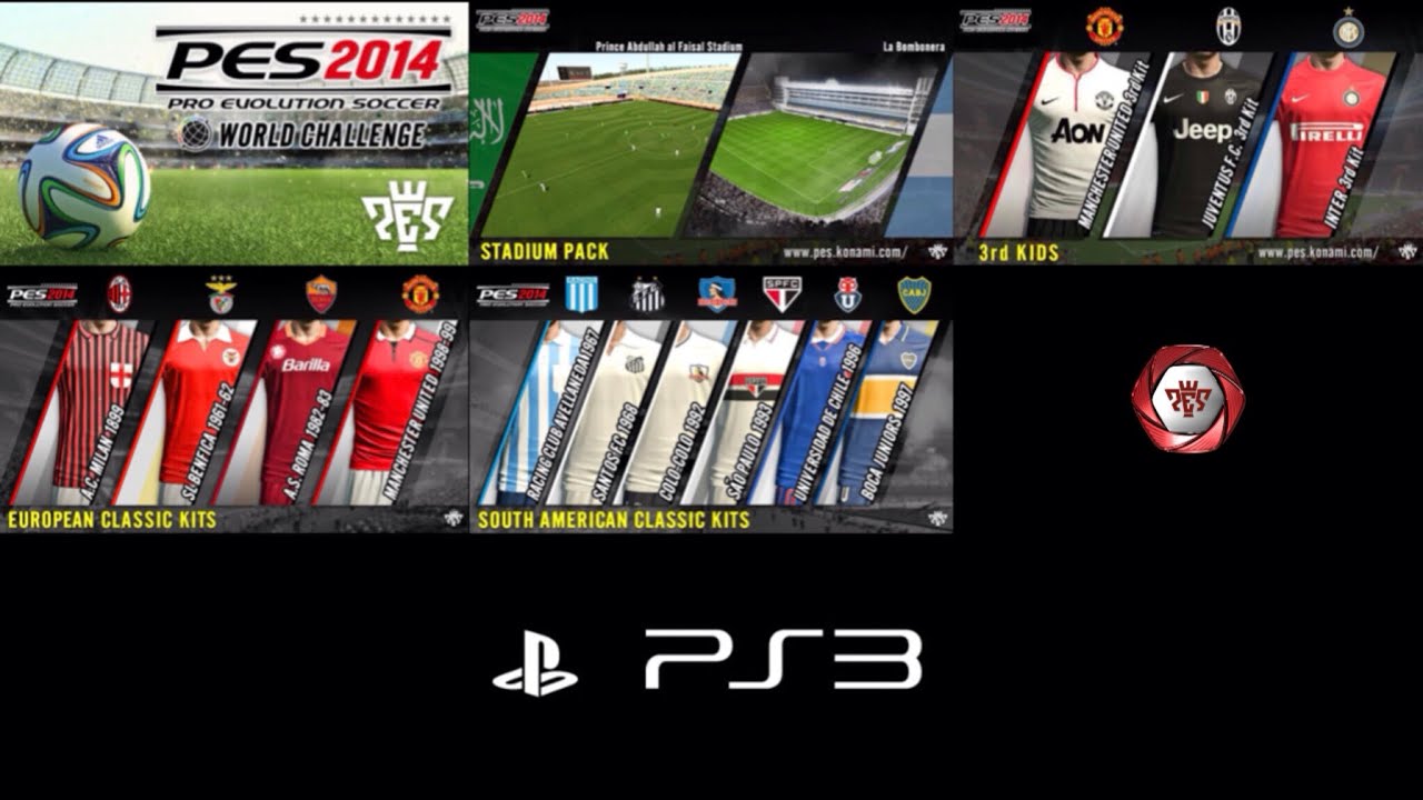 PES 2014 (PS3) DLC'S