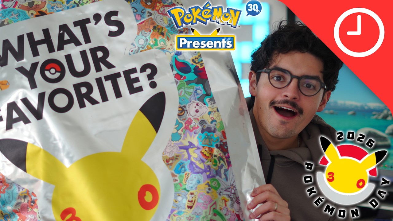 Pok&eacute;mon Sent Me a MASSIVE 30th Anniversary Mystery Box&hellip; I Wasn&rsquo;t Ready 😳