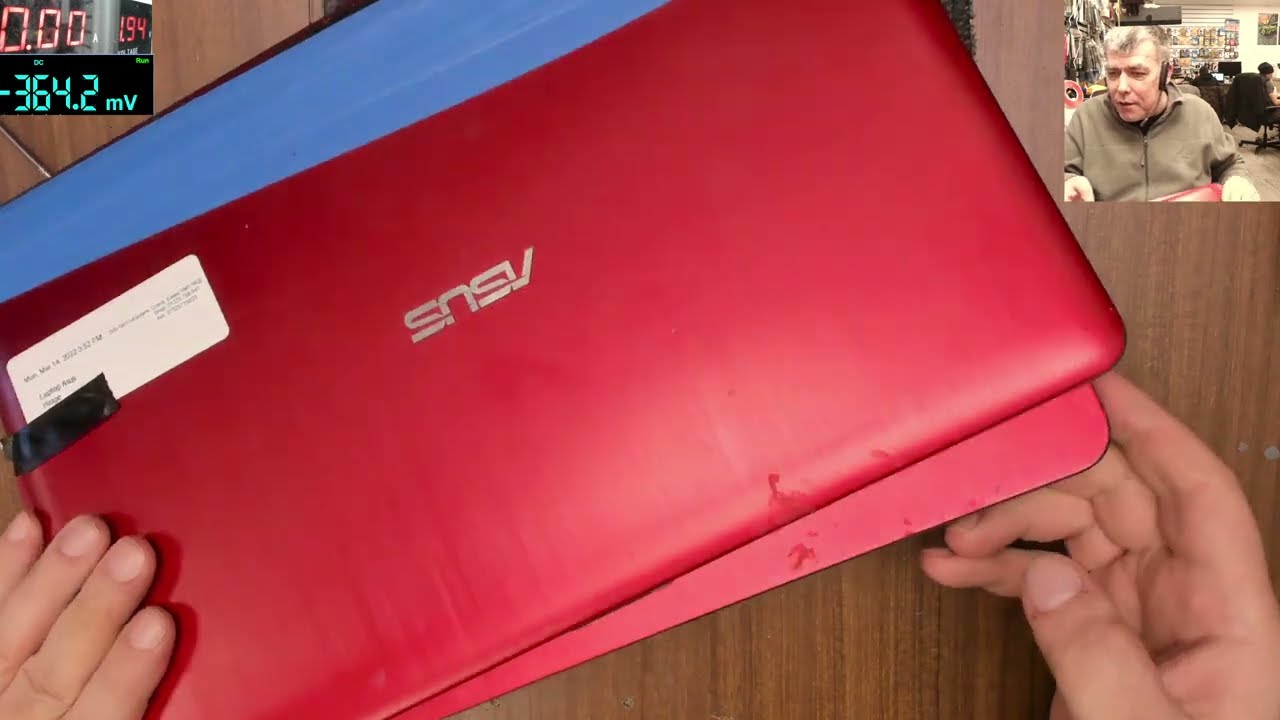 Asus X450S Hinge repair, a very bad one